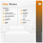 Colchão Solteiro Twin Size Detroit Molas Ensacadas Visco Gel