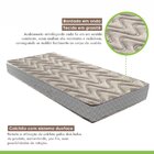 Colchão Solteiro Unique D45 Duoface 18x88x188cm Paropas By Ec