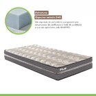 Colchão Solteiro Unique D45 Plus Duoface 18x78x188cm Paropas