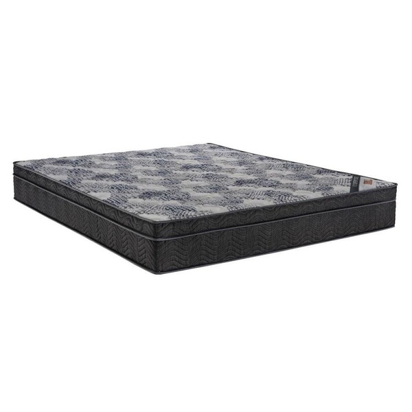 Colchão Super King De Espuma D45 Suede Cor Preto