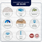 Colchão Super King Espuma D33 Americanflex Ax Olive 193x203x3