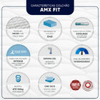 Colchão Super King Espuma D45 Americanflex Amx Fit 193x203x24