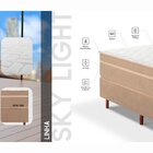 Colchão Super King Molas Ensacadas 193x203x32cm New York Mann