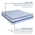 Colchão Super King Molas Ensacadas Mônaco 32x193x203cm Paropa