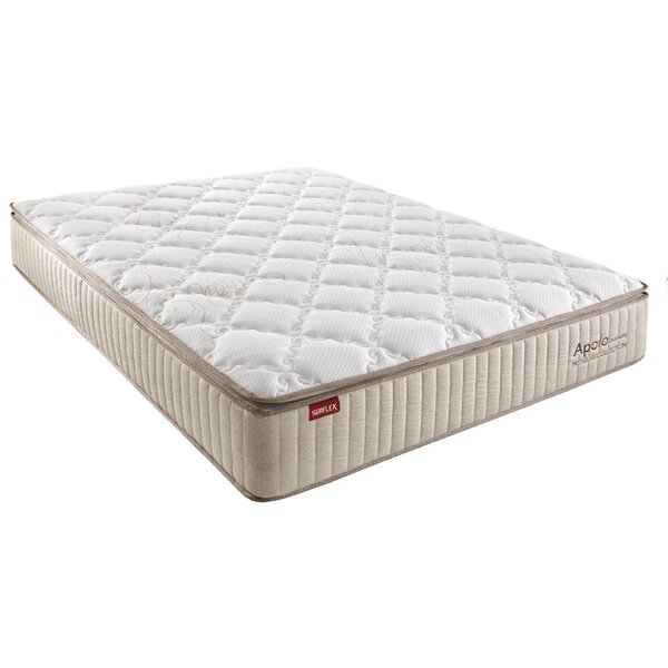 Colchão Super King Serflex Molas Ensacadas Apolo 193x203x36cm