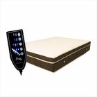 Colchão Terapêutico Molas Ensacadas Com Massagem Queen Suede
