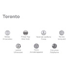 Colchão Toronto 88x188x28