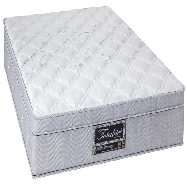 Colchão Totalite Casal Com Mola Superlastic Sankonfort