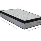 Colchão Twin Solteirão Molas Pocket Ensacadas Titan 30x96x203