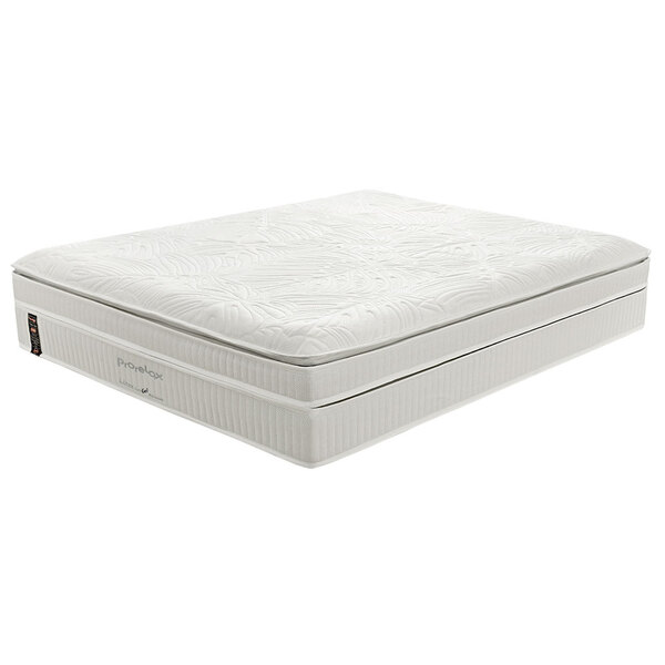 Colchão Viúva 128x188x36 Prorelax Látex Soft Gel Molas Ensaca