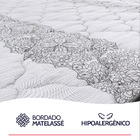 Colchão Viúva  Firme Espuma D33 Antialérgico Certificado 128x