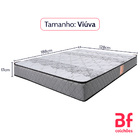 Colchão Viúva  Firme Espuma D33 Antialérgico Certificado 128x