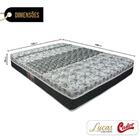 Colchão Viúva Castor 25x128x188cm De Molas Bonnel Class New O