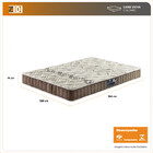 Colchão Viúva Espuma Charleston D28 128x188x14 Bordado