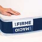 Colchão Viúva Guldi Duplo D28 (12x128x188) Branco E Azul