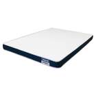 Colchão Viúva Guldi Duplo D28 (12x128x188) Branco E Azul