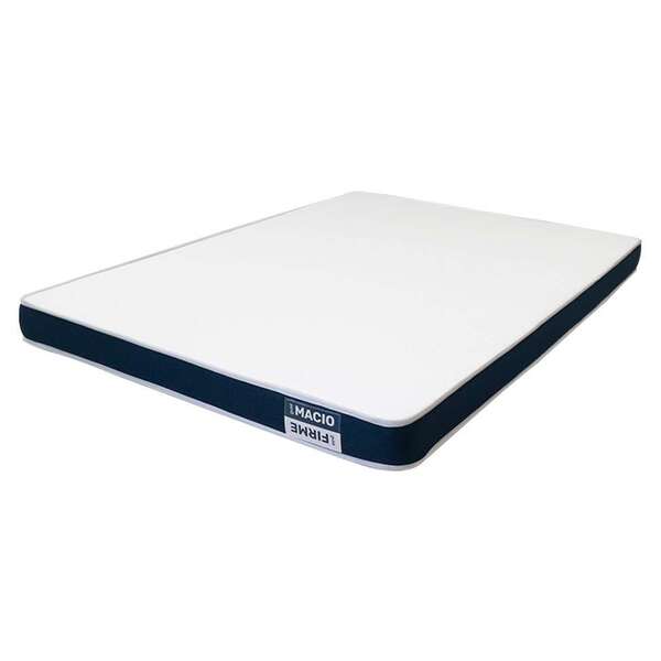 Colchão Viúva Guldi Duplo D28 (12x128x188) Branco E Azul