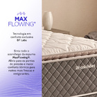 Colchão Viúva Molas Ensacadas Com Pillow Top Extra Conforto 1