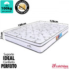 Colchão Viúva Molas Ensacadas Individualmente Com Pillow Cert