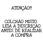 Colchão Viúva Molas Ensacadas Super Iso (25x108x198) Preto