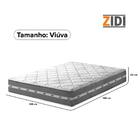 Colchão Viúva Molas Ensacadas Zidi Miami 128x188x22cm