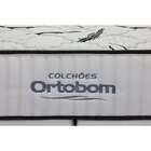 Colchão Viúva Ortobom Exclusiva 28x 188x 128 Cm Cinza/branco