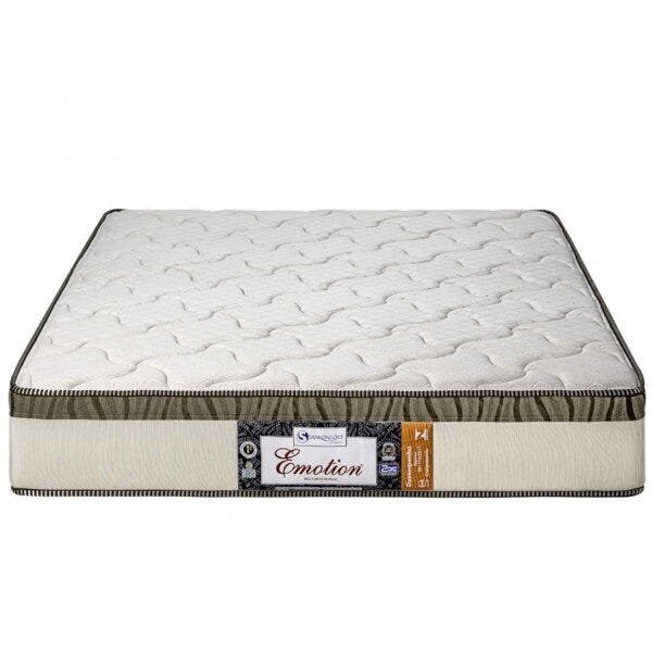 Colchão Viúva Sankonfort Molas Ensacadas Emotion 25x 188x 128