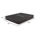 Colchão Viúva Serflex Nice 26x128x188cm Cinza