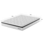 Colchão Viúva Sigma Molas Ensacadas (22x128x188) Branco E Cin