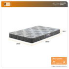 Colchão Viúva Washington Espuma D23 Liso 128x188x14cm