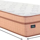 Colchão Viúvo(a) Molas Ensacadas 96x203x36cm Estocolmo Mannes