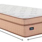 Colchão Viúvo(a) Molas Superlastic 96x203x36cm Istambul Manne