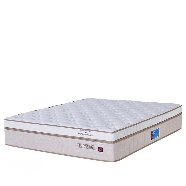 Colchão Zen Plus Bioquântico Vibroterapia Queen Size 158x198x