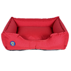 Colchonete Caminha Cachorro 60x50 Vermelha Estampada Premium