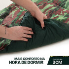 Colchonete Casal Camuflado 190x130cm Com Bolsa Para Transport