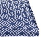 Colchonete Espreguiçadeira Acqua Geometrico 190x62cm Azul