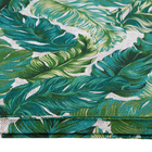 Colchonete Espreguiçadeira Retangular Floral Verde 190x60cm