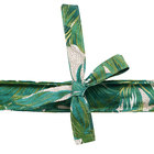 Colchonete Espreguiçadeira Retangular Floral Verde 190x60cm