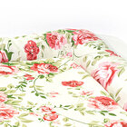 Colchonete Para Cachorro Grande 90cm X 70cm Floral Rosê Com Z