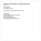 Colchonete Para Cachorro Ou Gato Enorme Rosa Grande Com Zíper