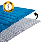 Colchonete Solteiro 190x60cm Camping Com Bolsa Para Transport