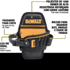 Coldre Furadeira Parafusadeira 6 Bolsos Dwst83486-la Dewalt