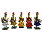 Coleção De Orixás (oxum. Ogum. Oxóssi. Iansã E Oxalá)