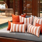 Coleção Náutica - Almofada Impermeável Cobre Retangular Tipo: