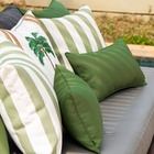 Coleção Náutica - Almofada Impermeável Verde Retangular Tipo: