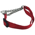 Coleira Ajustavel Cachorro Dog Cao Guia Passeio Semi Enforcad