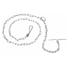 Coleira Ajustavel Cachorro Dog Cao Guia Passeio Semi Enforcad