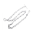 Coleira Ajustavel Semi Enforcador Resistente Kit Guia Corrent