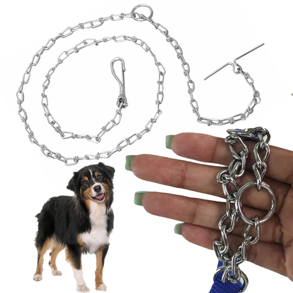 Coleira Ajustavel Semi Enforcadora Cachorro Cao Pet Kit De Aç