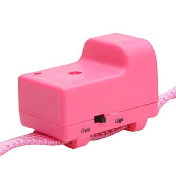 Coleira Anti-latido  Smart 2 Plus  Rosa  Bateria P/ 6 Meses